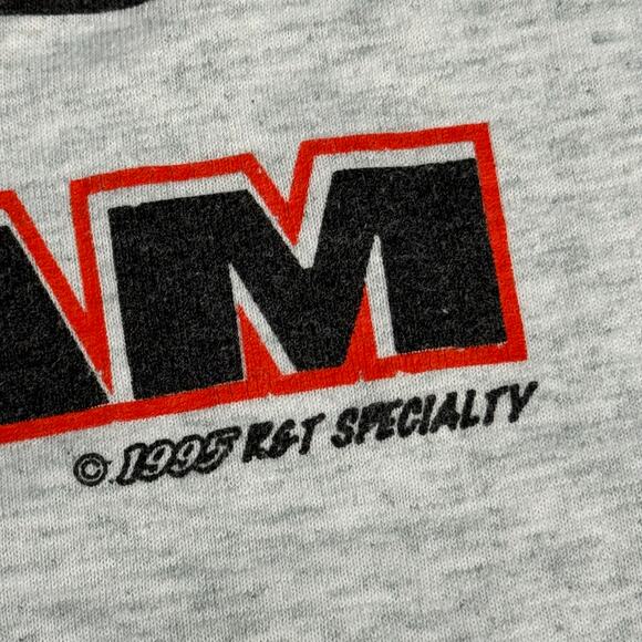 Vintage 90s Property of DARE XXL Program T-Shirt Gray 1995 Size Large - Picture 3 of 5